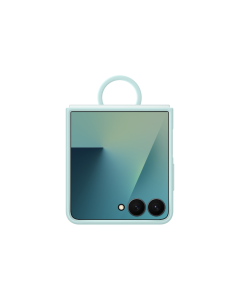 Silikonska futrola sa prstenom za Samsung  Z Flip7, Mint